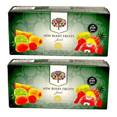 Fresh Fruit Juice Jelly Pack,300gm Each, Assorted Flavors (1)
