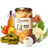 Driver's Mixed Pickles Party Jar, 710g, Pack of 2 - Pickled Gherkins, Cauliflower, and Onions, Bundled by The Great British Kitchen view 3