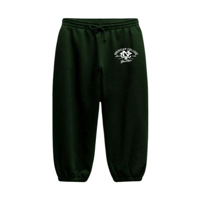 AMERICAN COLLEGE USA Pantalon de Jogging Mixte Hommes et Femmes Trouser, Green, XL