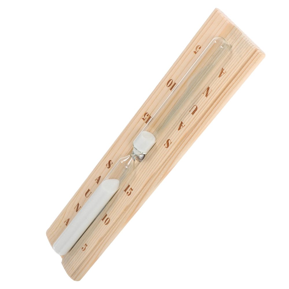 BESPORTBLE Wooden Timer Countdown Timer for Sauna Spa and Bathroom Decor and Design Timeless Accessory for Relaxation and Leisure Activities