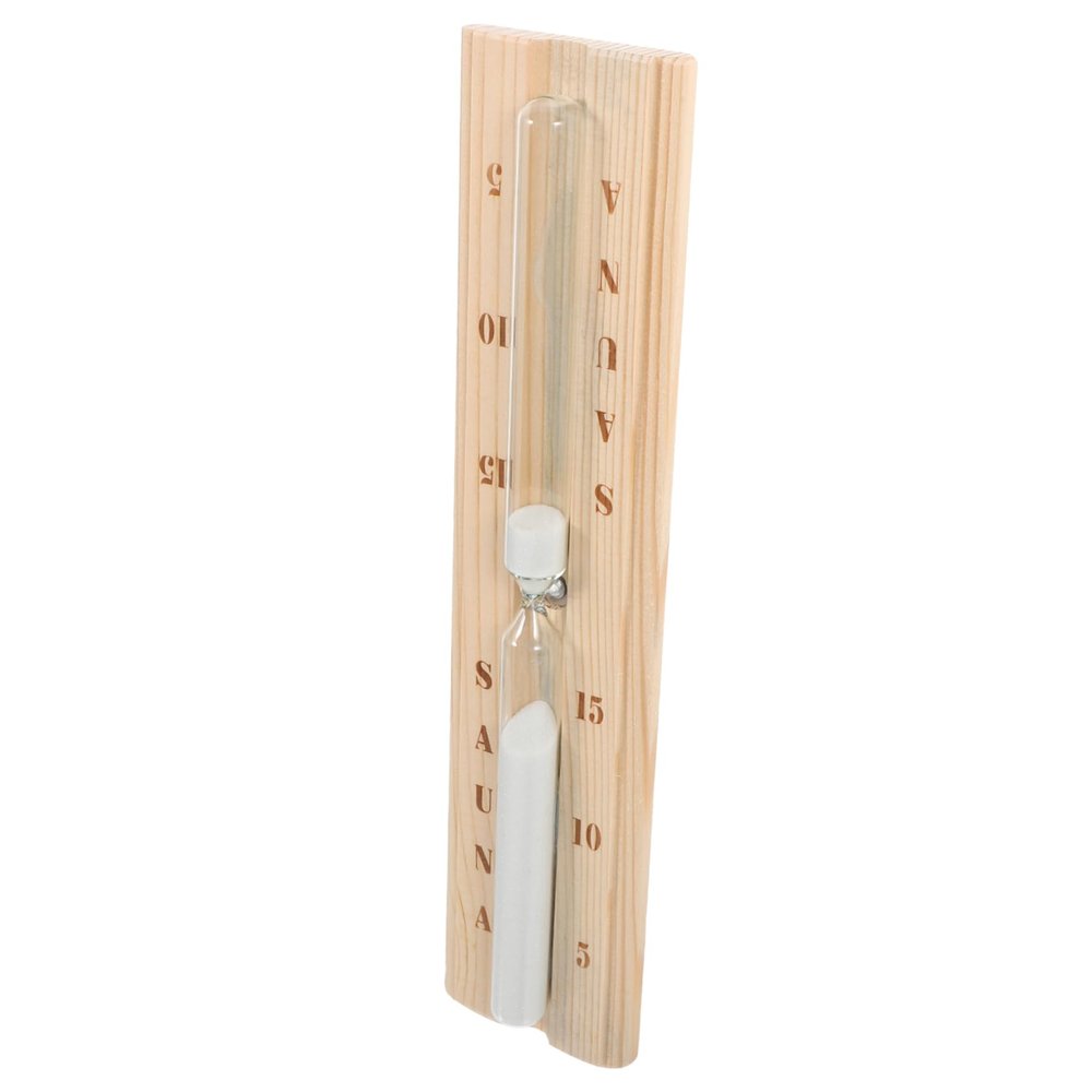 CIMAXIC Reusable Hourglass Timer Sauna Hourglass Wooden Hourglass Timer Sauna Supply
