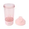 aqxreight Electric Protein Shaker Bottle Portable Mixer Cup for Protein Milk Coffee Gym Workout (Pink) view 4