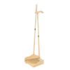 Amosfun Hair Broom Home Broom Kit with Dustpan Long Handle Floor Cleaning Tool for Home Household Cleaning Supply Multi-Surface Sweep Comb Teeth Design Kitchen Office Indoor Outdoor Use view 1