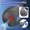 UNVOMI Douche Enema Anti Backflow, Reusable Silicone Enema Shower Cleaner for Men Women Colon Cleaning, Shower with 5 Spouts Connected to Shower Hole, Cleans view 4