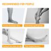 2 Pairs Sheer Compression Socks for Women - 15-20 mmHg Knee High Sheer Compression Stockings for Support Circulation Swelling Edema Work Office Travel, Beige, Medium view 3