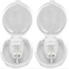 Magnetic Anti Snore Nose Clip (2 Pack)- Silicone Anti Snoring Nose Clip - Airing Snoring Device for Removal of Noise While Sleeping - Nasal Snore Clip for Better Sleep - Reusable Snore Aids (2 Pcs) view 1