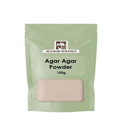 Agar Agar Powder 100g by Manor Springs