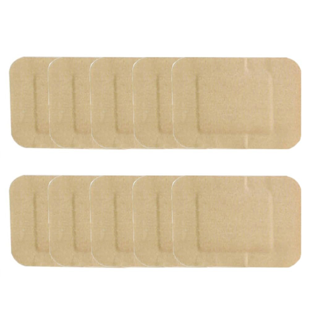 100 Pack Wound Plaster, Large Washproof Self Adhesive First Aid Hemostasis Band Aid Stickers, Wound Care Band Aid Stickers for First Aid Kit Wound Healing, 76 * 51mm