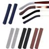 4 Pair Eyeglass Ear Cushions Soft Knitted Anti-Slip Elastic Temple Tips Pads Glasses Grip Comfort Covers Glasses Arm Sleeve for Any Glasses Sunglasses Eyeglasses (4 Pairs) view 1