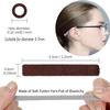 4 Pair Eyeglass Ear Cushions Soft Knitted Anti-Slip Elastic Temple Tips Pads Glasses Grip Comfort Covers Glasses Arm Sleeve for Any Glasses Sunglasses Eyeglasses (4 Pairs) view 2