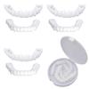 Wttfc Clip in Veneers Teeth,3 Pairs Prosthesis Teeth Fake,Instant Veneers Dentures,Teeth for Upper And Lower Veneers Teeth, Confidence Smile Dentures Veneers Comfortable False Teeth view 1