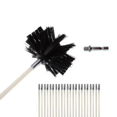 MLHpeak 30 Feet Dryer Vent Cleaner Kit Innovative Lint Remover Reusable Strong Nylon for Easy Cleaning, Use with or without a Power Drill