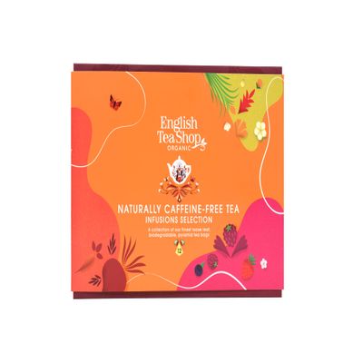 English Tea Shop Organic Caffeine Free Selection - 12 Pyramid Tea Bags