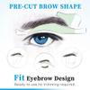 Beauty7 Homme Eyebrow Waxing Strips, Wax Strips for Face, Quick Hair Removal Facial For Men Includes 24 Waxing Strips + 3ml Soothing Oil After Wax, 2g Pearl Powder view 3