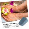 2 pcs Silicone Foot Brush Foot Scrubber for Silicone Foot Scrubber Shower Foot Scrubber mat Silicone Massage Mat Bath Foot Scrubber Foot Massage Pad Non-Slip Brush Silica Gel Clean view 2