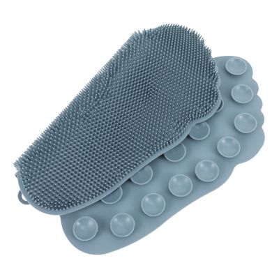 2 pcs Silicone Foot Brush Foot Scrubber for Silicone Foot Scrubber Shower Foot Scrubber mat Silicone Massage Mat Bath Foot Scrubber Foot Massage Pad Non-Slip Brush Silica Gel Clean