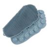 2 pcs Silicone Foot Brush Foot Scrubber for Silicone Foot Scrubber Shower Foot Scrubber mat Silicone Massage Mat Bath Foot Scrubber Foot Massage Pad Non-Slip Brush Silica Gel Clean view 1