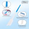 MXTIMWAN Interdental Brushes - Blue, Non-Powered, Manual, Soft, Reusable, 200pcs/Box view 4
