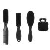4pcs Men Beard Brush Set with Nylon Hair Duster Brush Comb for Prevent Fall Off Styling Operation, Ergonomic Handle Design, Excellent Nylon for Skin Friendly Cleansing Stray view 1