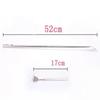 1Pcs Practical Handy Portable Adjustable Stainless Pen Clip Back Scratcher Telescopic Pocket Scratching Massage Manual Tool view 3