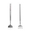 1Pcs Practical Handy Portable Adjustable Stainless Pen Clip Back Scratcher Telescopic Pocket Scratching Massage Manual Tool view 4