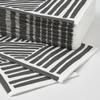 NBBFISK: Elegant White/Black Patterned Paper Napkins  Sophistication for Every Occasion (38x38 cm, Pack of 30) view 2