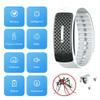 HTU Ultrasonic Mosquitoes Repeller Bracelet 3 Modes Kids Adult Anti Mosquito Killer Waterproof Rechargeable for Camping Fishing Outdoor Sports view 2