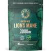 Organic Lions Mane Supplement 3000mg | High Strength Polysaccharides | Mushroom Extract Capsules | Vegan | 90 Count | by Wiseshrooms view 1