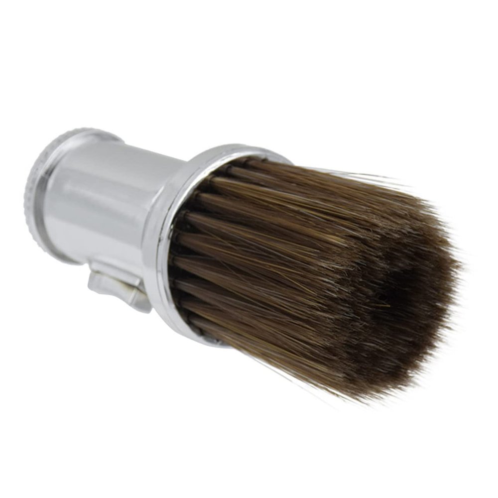 Beatifufu Hairdressing Neck Duster Brush Broken Hair Cleaning Brush Salon Professional Barber Tool for Hair Cutting and Beard Shaving