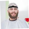 FOYTOKI Adjustable Silicone Hair Fade Guide Headband Neckline Shaving Template Hair Cutting Guide for Men and Women Black view 3