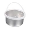 BELLIFFY Aluminum Wax Melting Inner Pot Non-Stick Wax Melt Container for Heater Hair Removal Tool Suitable for Professional Salon Use view 1