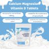 Calcium 400mg Magnesium 150mg Vitamin D 2.5mcg Complex Tablets: UK-Made Health Supplements view 3