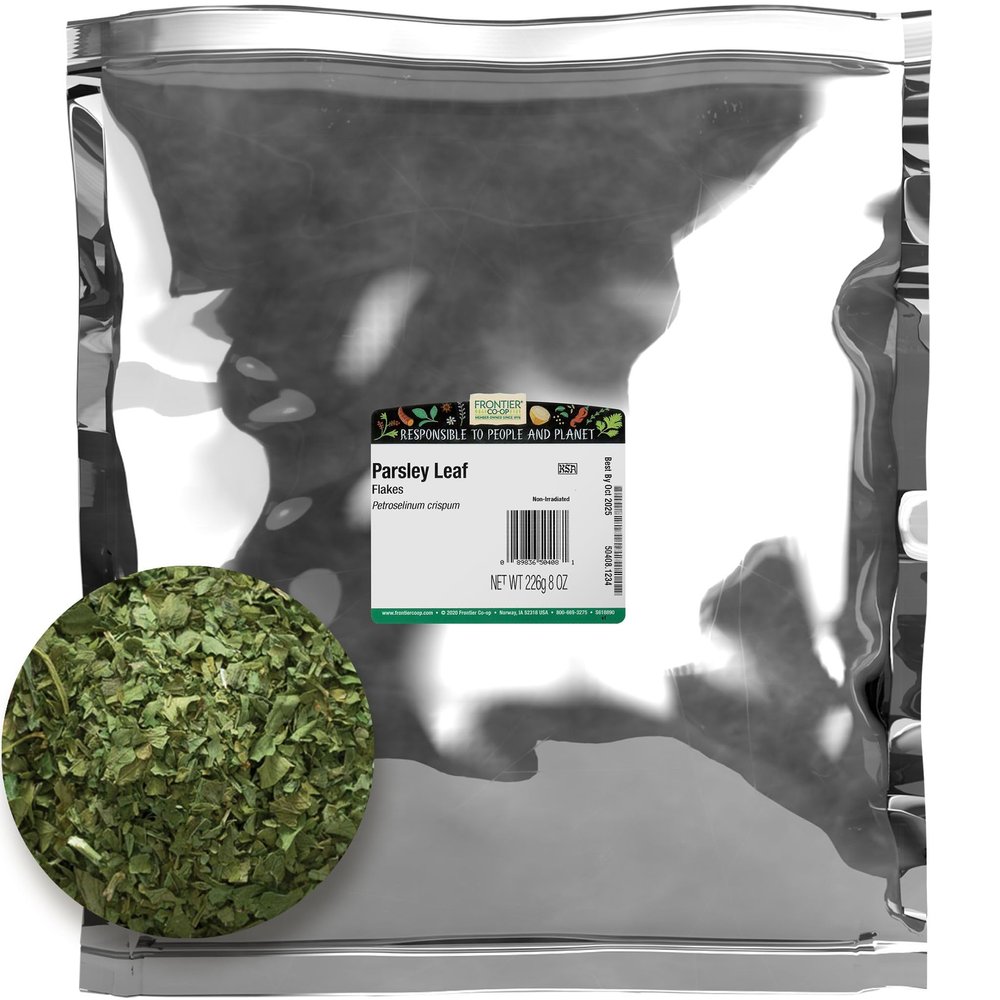 Frontier Bulk Parsley Leaf Flakes, 8 Ounce