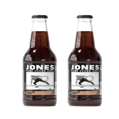 2x JONES Soda Root Beer - 355ml American Soda