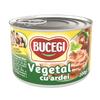 Chicken Liver Pate, by BUCEGI, Tinned Food Packaging (4 Pack, Pate Vegetal Cu Ardei 200g) view 3
