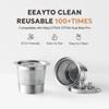 JOYSOG K Cup Reusable Coffee Pods for Ninja CFP201 CFP301 Dual Brew Pro Coffee Maker Machine Stainless Steel Refillable Filter Reusable Pod kit(Silver) view 4