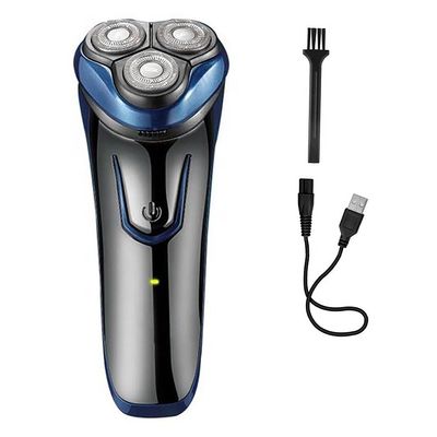Electric Razor for Men, Rechargeable Men's Shaving Cordless Rotary Wet Dry Shaver Wet and Dry 3 Head Electric Shavers