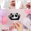 Cute Animal Panda Themed Kids Happy Birthday Cupcake Toppers Set of 18 - Here are the panda themed party, birthday party, baby shower party decorations that both boys and girls will love-LIANGSS view 3