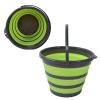 10L Fishing Bucket, Easy to Use and Fold, Humanized Details, 32-85 Degrees Fahrenheit, Lightweight, for Camping, Hiking, Laundry, Car Washing, Watering view 2