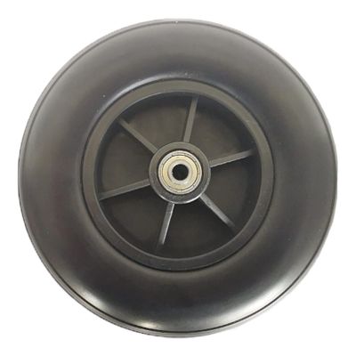 KWIBYBGS an Electric Wheelchair Accessory Tire Front Wheel Solid Wheel/Black