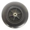 KWIBYBGS an Electric Wheelchair Accessory Tire Front Wheel Solid Wheel/Black view 1