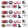 27 Stand Up D Day Remembrance War Themed Edible Wafer Paper Cake Toppers Decorations view 3