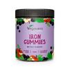 Vegavero Iron Gummies for Kids and Adults | 97% Fruit | Immunity & Energy Supplements | NO Sweeteners | NO Added Sugar or Gelatine | Vegan | 90 Gummies view 1