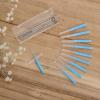 10pcs Shower Head Cleaning Tool, Shower Head Cleaner Picks with 10 Shower Head Cleaner Brush Gap Hole Anti-Clogging Cleaning Brush for Shower Head Nozzle (Blue) view 4