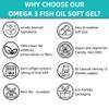 Mad Diet Omega 3 Fish Oils | High Strength | Sustainably Sourced | 550mg EPA/DHA Per Softgel |60 Softgels |Practitioner Quality | Trusted UK Brand | Brain and Heart Health view 4