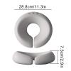 28.8cm Headrest Prone Cushion, Face Cradle Cushion, Ergonomic Face Cradle Cushion, Massage Pillow Face Down, Prone Cushion Face Pillow Comfortable U-Shaped view 2