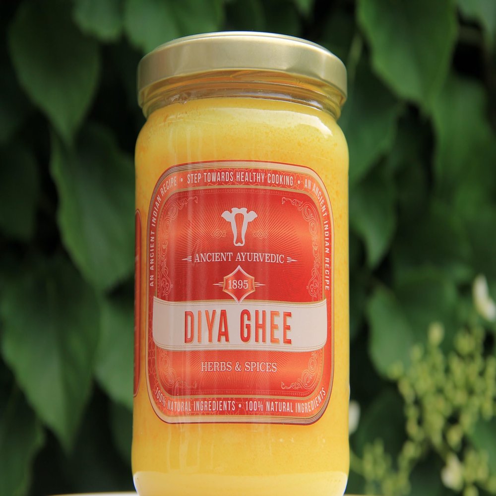 Ghee - Diya Ghee - 500 ML - Processed from grass fed cow's butter - Ancient ayurvedic