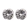 50 Beard Beads Alloy Retro Wave Pattern Spacer Beads for Braids, Wedding, and Cosplay view 4