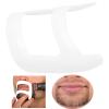 Beard Shaping Template Guide for Men Symmetrical Lines, Flexible Plastic, Convenient and Comfortable Using Suitable for Long Term Using view 4