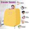 2.2L Personal Steam Sauna for Home, Indoor Sauna Spa Tent for Detox Relaxation at Home, 9 Temperature Levels, with Handheld Remote Control view 2